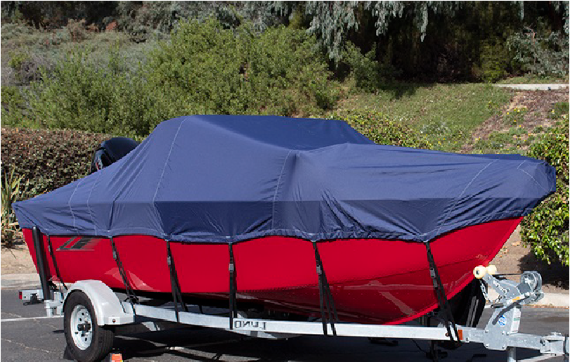 11-22ft 210D Heavy Duty Fishing Ski Boat Cover Boat Accessories 100%  Waterproof Anti-fouling Anti-UV with Storage Bag