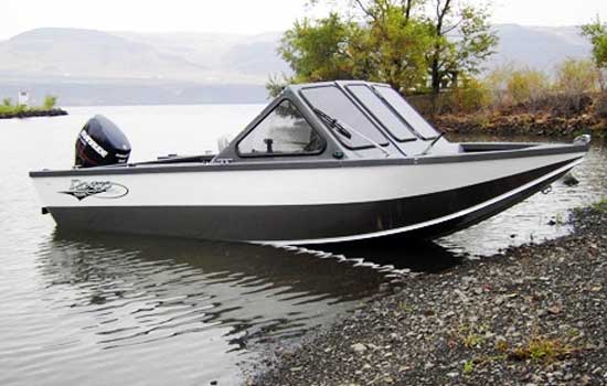 Pelican - Hull Mooring Boat Cover - Heavy Duty Waterproof UV Resistant Marine Grade Polyester - Fits 10-12 ft. Fishing Boats, Grey