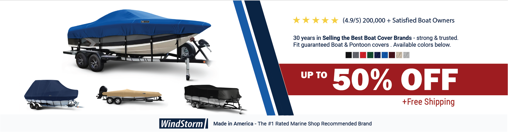 National Boat Covers - Factory Fit & Strongest Warranties!